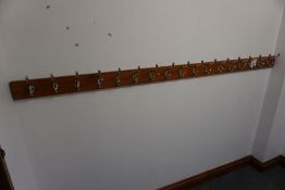 2no. Various Wall Hung Coat Hooks as Illustrated, Lot Located in Block: 4 Ground Floor Corridor