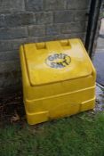 Grit Bin Complete with Quantity of Grit as Lotted, Lot Located Outside Block: 2