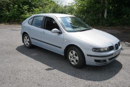 SEAT LEON HATCHBACK 1.6 16V S 5DR (1597 cc), date of first registration 11/10/2005, odometer reading