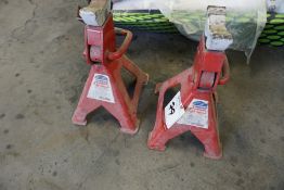 Pair of 3T Sealey Axel Stands