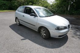 SEAT IBIZA HATCHBACK 1.4 SX 3DR (1390 cc), date of first registration 07/01/2005, odometer reading