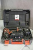Durite 0-467 18V Impact Wrench c/w Battery, Charge & Carry Case