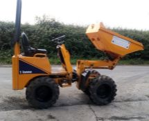 Stolen / Recovered 2014 Thwaites Mach 201 1-Ton Hi Tip Dumper, 931 Hours Recorded, Vin C7071 –