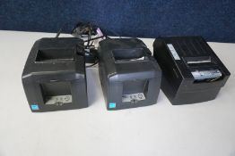 3no. Various Till Receipt Printers as Lotted