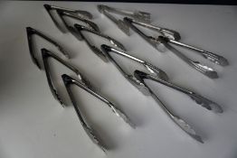 11no. Various Kitchen Tongs