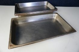 5no. Gastronorm Pans 500 x 300 x 65mm