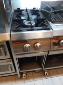 Angelo Po Mobile 2-Burner Gas Hob