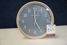 Laura Ashley Cabin Wall Clock