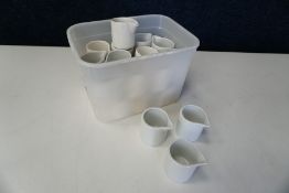 25no. Various White Porcelain Milk Jugs