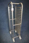 20-Tier Gastronorm Tray Trolley