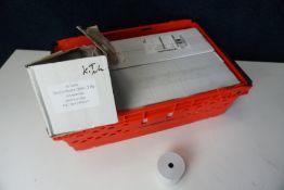 Quantity of Till Rolls as Lotted, Crate Not Included