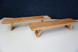 2no. Timber Serving Boards