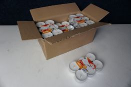 144no. Boxed and Unused Maxi Lite Tea Light Candles