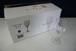 24no. Boxed Glacial Crestone 31cl Wine Glasses