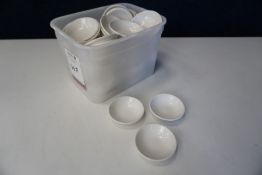 Quantity of Various Condiment Pots 80mm dia as Illustrated