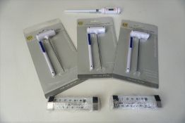 4no. Various Electric Thermometers and 2no. Fridge Thermometers