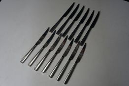 Set of 13no. Stainless Steel Steak Knives