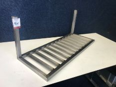 Stainless Steel Slatted Shelf, 1000 x 360mm