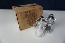 Set of 6no. Boxed and Unused Cole & Mason 105mm CLR Precision Salt and Pepper Grinders