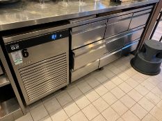 Foster Eco Pro G2 9-Drawer Stainless Steel Commercial Refrigerated Counter 1870 x 870 x 700mm,