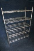 5-Tier Steel Shelving Unit 1180 x 1800 x 490mm