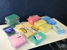 Quantity of Cleaning Clothes & Scourers as Lotted