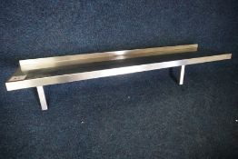 Stainless Steel Wall Hung Shelf 1300 x 300mm