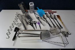 Quantity of Various Kitchen Utensils as Illustarted