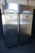 Foster PREMG1350L Stainless Steel Commercial Double Door Freezer 1450 x 2800 x 800mm