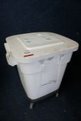 Rubbermaid Mobile Storage Bin with Removable Base