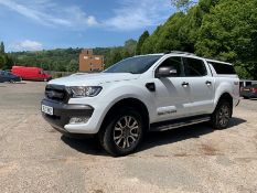 2017 Ford Ranger Diesel Wildtrak 4X4 Double Cab TDCI (3198 cc), Registration: BJ17 NMZ, Date of