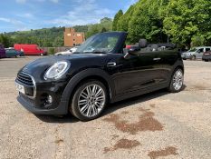 2018 Mini Convertible 1.5 Cooper 2DR (1499 cc), Registration: SK18 KYY, Date of First