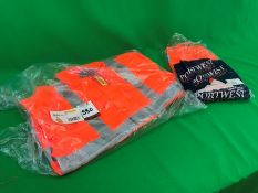 Seen Rail Specification Jacket 48", High Visibility Jacket Size: Large