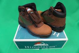 Himalayan 5103 Leather Safety Boots, Size: 6