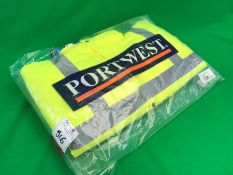 Portwest High Visibility Jacket, Size: Small