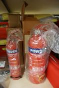 2kg Powder Fire Extinguisher and 1kg Powder Fire Extinguisher