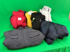 5no. Various Fleeces & Jackets, Size: Large