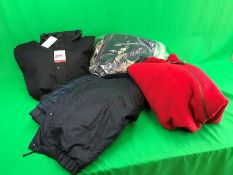 4no. Various Fleeces & Jackets, Size: XXL