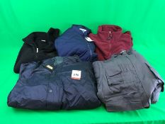 5no. Various Fleeces & Jackets, Size: XXL