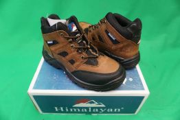 Himalayan 4001 Leather/Nylon Safety Boots, Size: 6