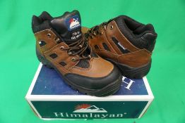 Himalayan 4001 Leather/Nylon Safety Boots, Size: 8