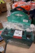 3no. Various First Aid Kits Complete with 2no. Refill Kits