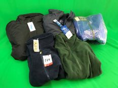 5no. Various Fleeces & Jackets, Size: XXXL