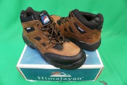 Himalayan 4001 Leather/Nylon Safety Boots, Size: 12