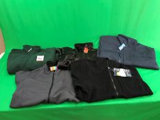 4no. Various Fleeces & Jackets, Size: Medium,