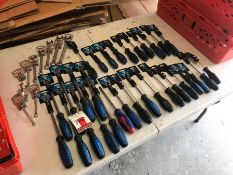 Quantity of Various Screwdrivers as Lotted