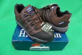 Himalayan 4106 S1 SRC Brown Gravity Composite Toe Cap Metal Free Safety Trainers, Size: 8