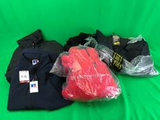 5no. Various Fleeces & Jackets, Sizes: Large & XL