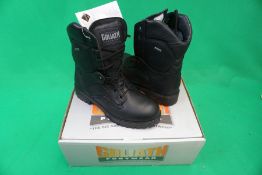 Goliath Gore-Tex Tactical High Leg Safety Boots, Size: 5