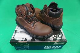 Secor 55646 S3 Safety Boots, Size: 8
